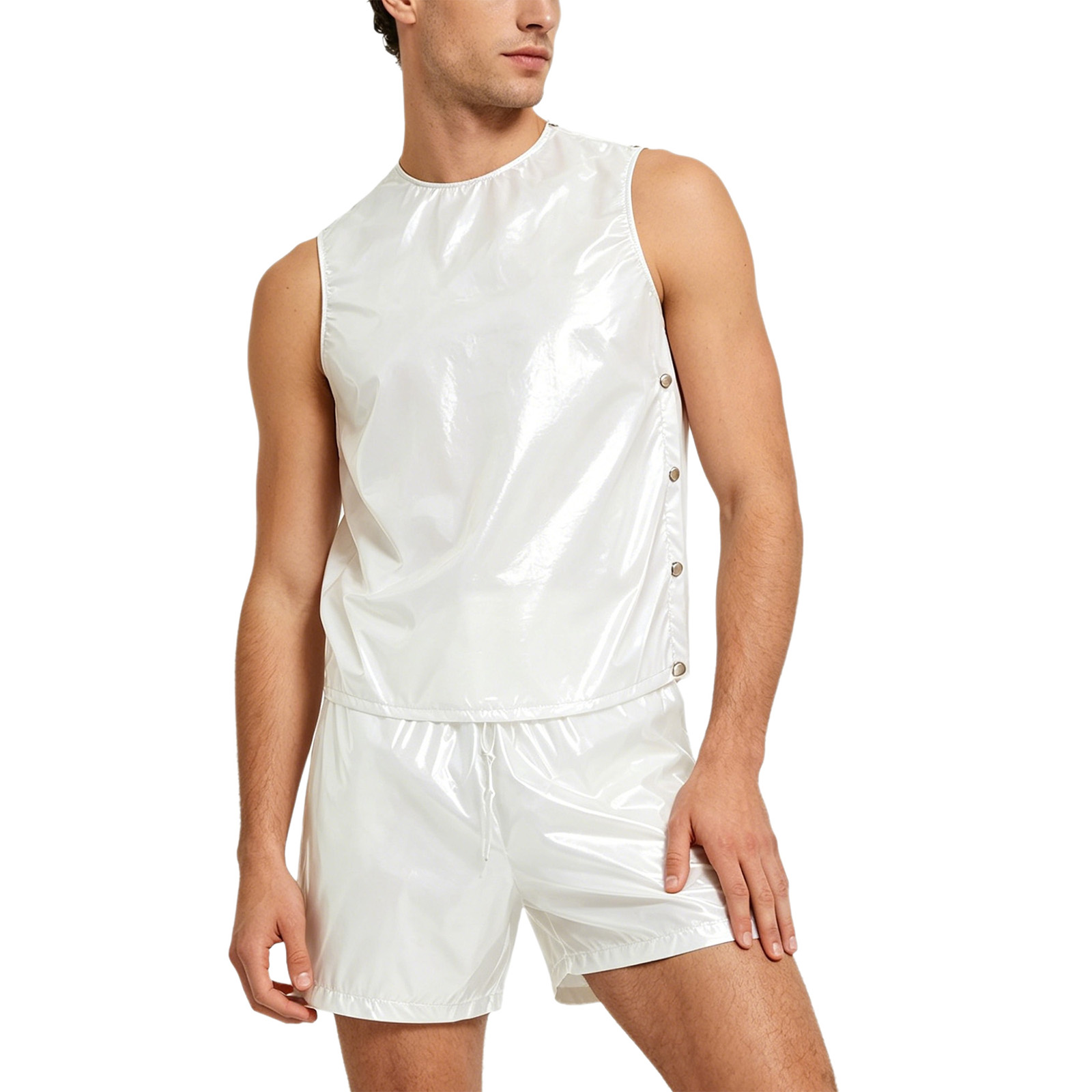 ชุดเสื้อกันน้ำแบบมันเงาสำหรับผ - Diapering บทวิจารณ์และราคา