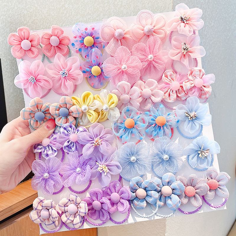 10 ชิ้น ที่คาดผมตาข่ายลายดอกไม - Baby Gear บทวิจารณ์และราคา