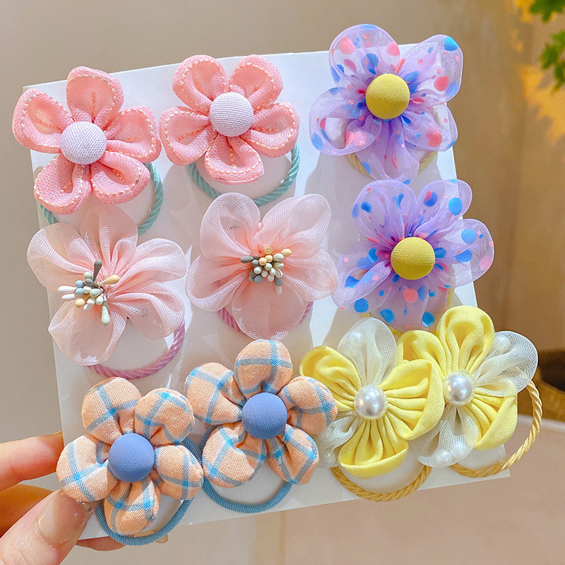 10 ชิ้น ที่คาดผมตาข่ายลายดอกไม - Baby Gear บทวิจารณ์และราคา