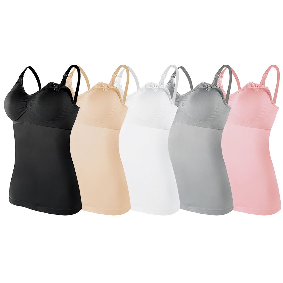 สตรีมีครรภ์ปุ่มเปิดด้านหน้าถ้ว - Maternity Wear บทวิจารณ์และราคา